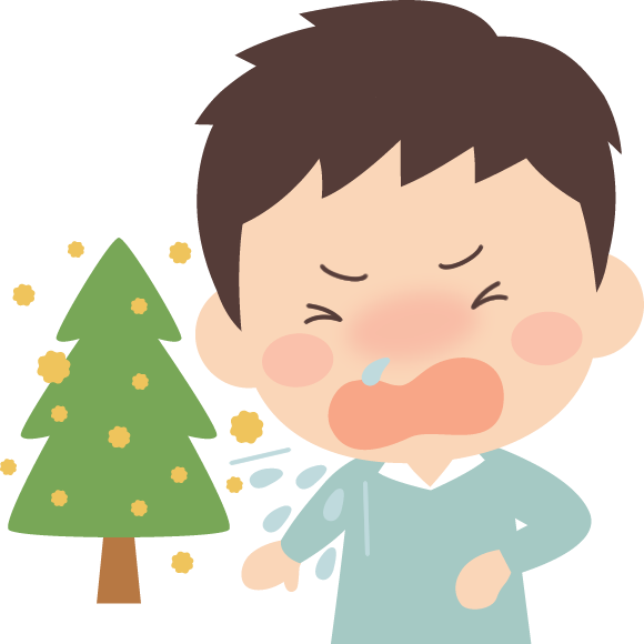 花粉の時期に目やのどが気になる日のケアの話